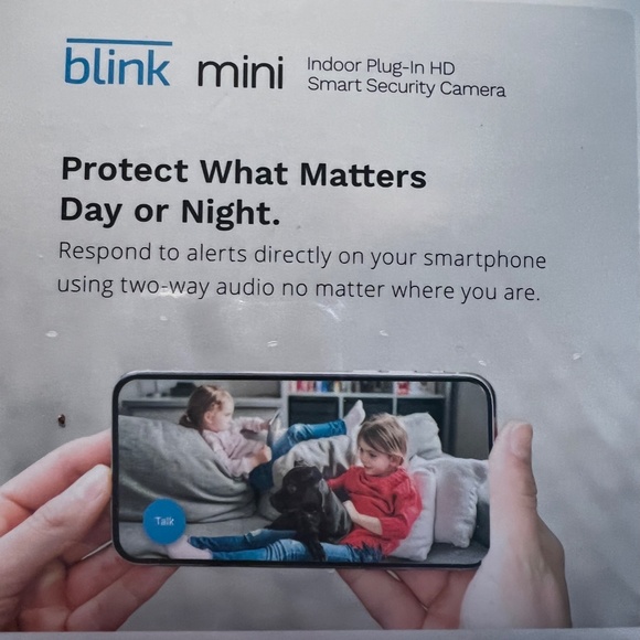 Blink Mini Indoor Plug-In HD Smart Security Camera - Picture 3 of 4